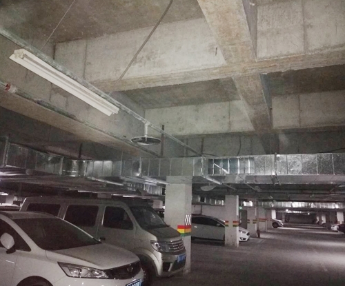 地下室車(chē)庫(kù)通風(fēng)管道