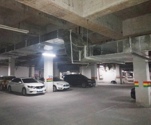地下車(chē)庫(kù)通風(fēng)管道